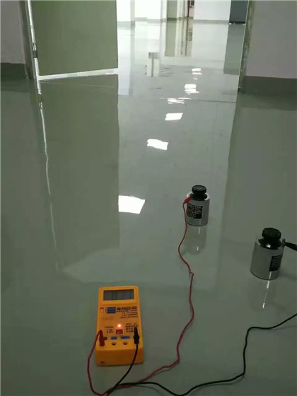 越秀 防静电自流平检测